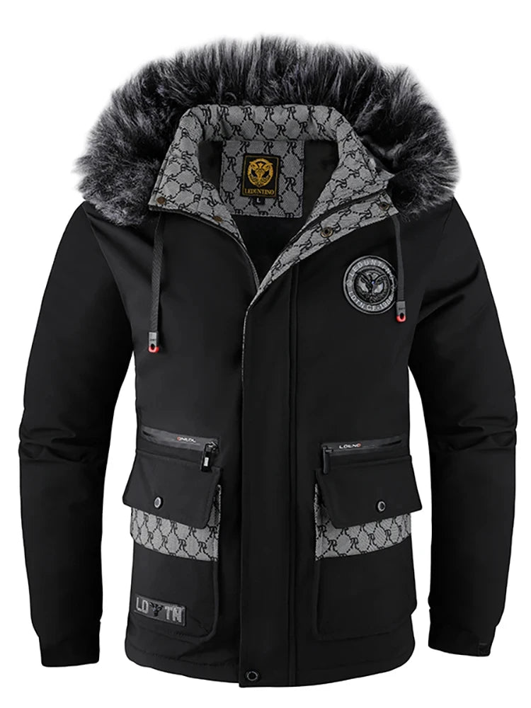 Trendy Warm Parka Hooded Jacket