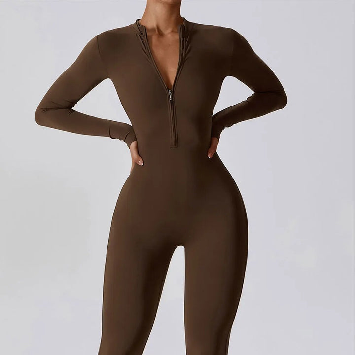 Long Sleeved Women's One-Piece Tracksuit