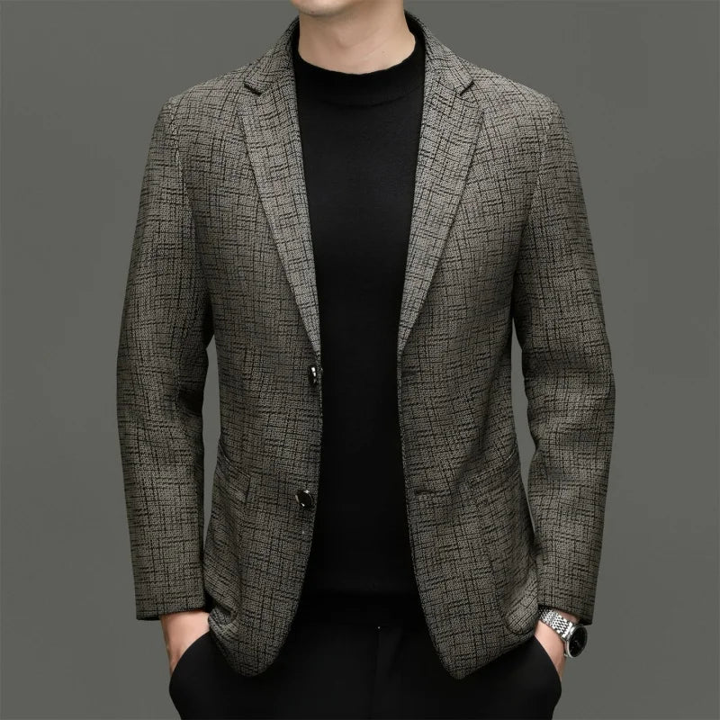 Premium Soft Sheepskin Leather Blazer