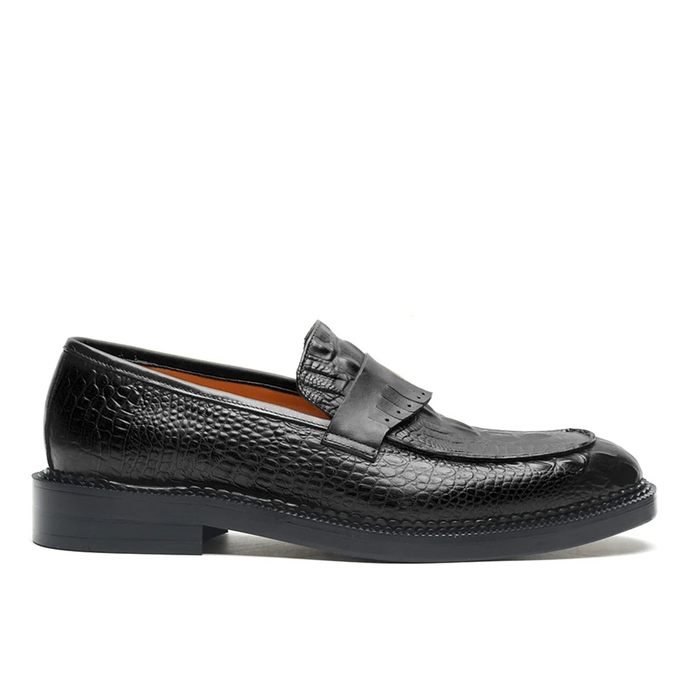 Modern Slip-On Leather Loafers