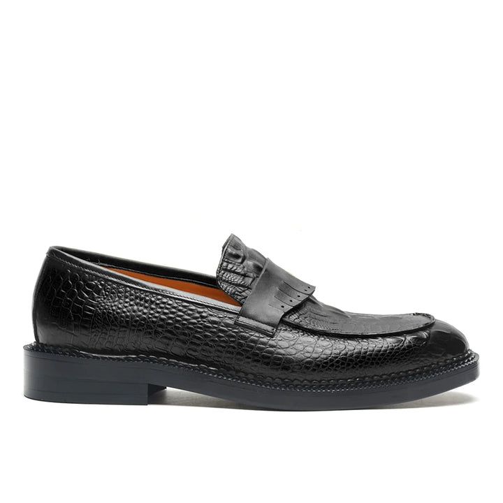 Modern Slip-On Leather Loafers