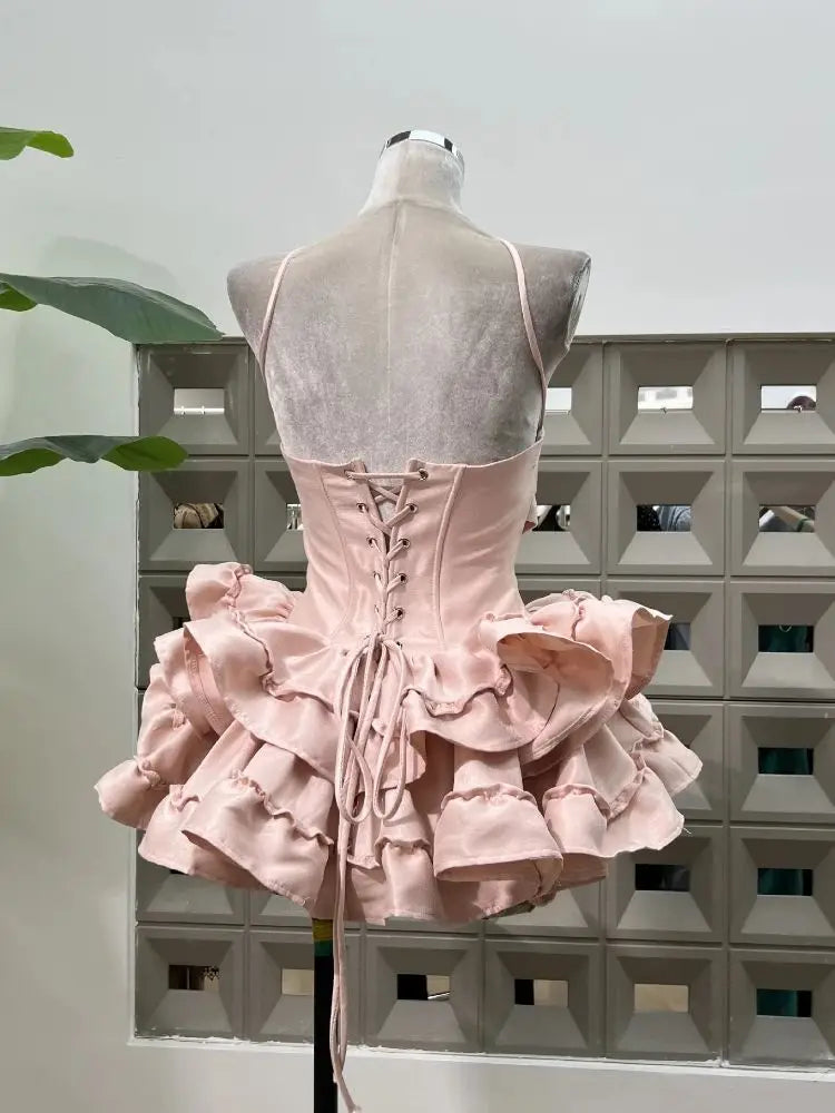 Stunning Halter Neck Mini Dress