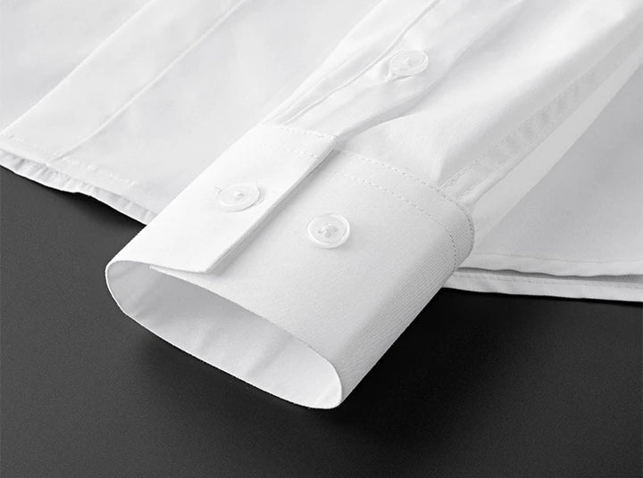 High-End Cotton Embroidered Shirt