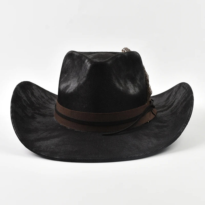 Dashing Feather Western Cowboy Hat