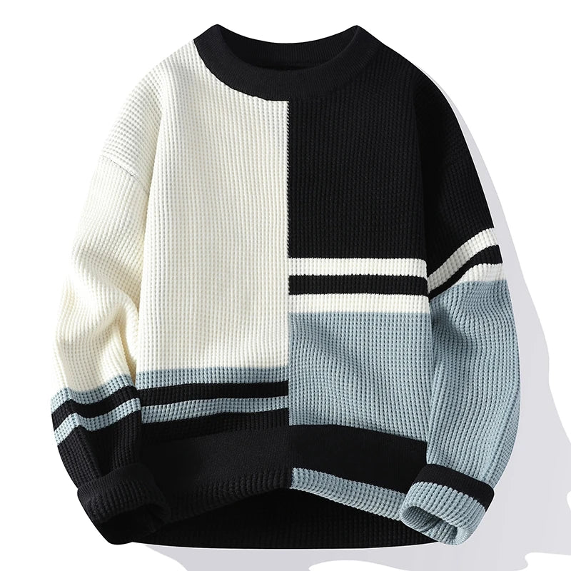 Voguish High-quality Roving Decorated Sweater
