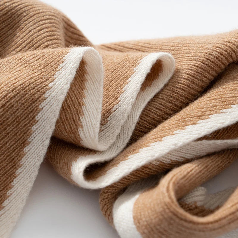 Premium Cashmere Knitted Scarf