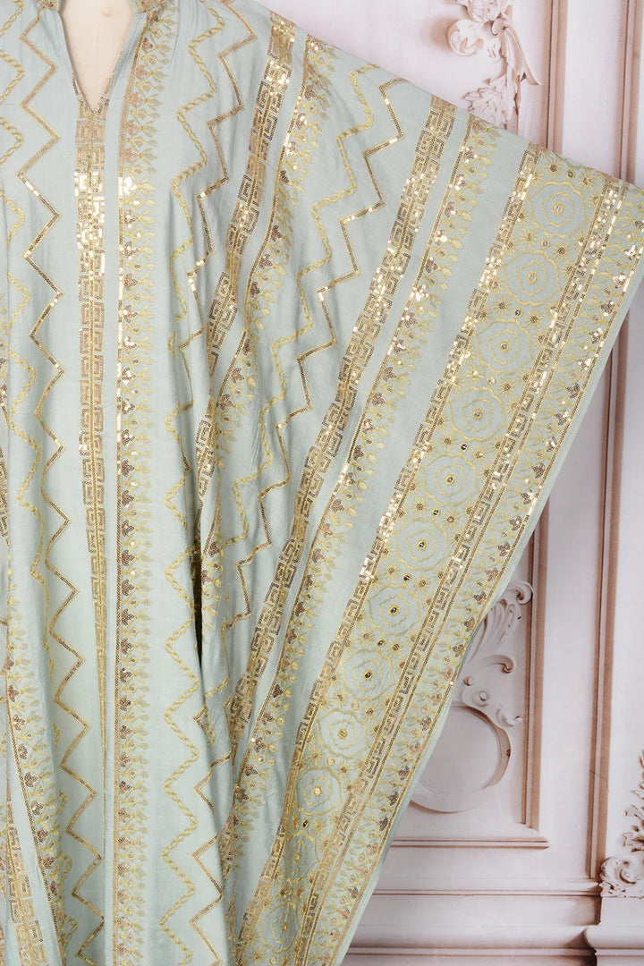 Luxury Gold Bead Jalabiya Dress