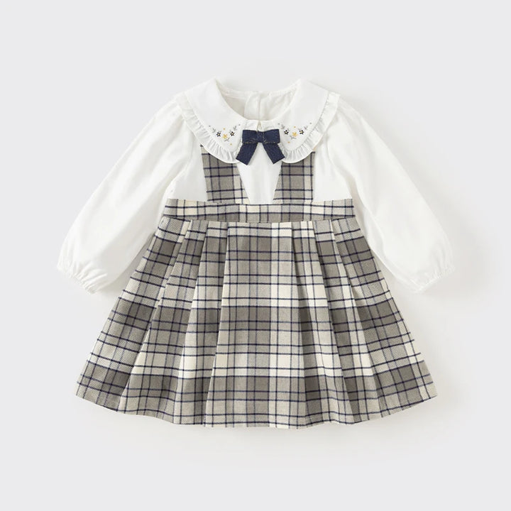 Preppy Style Baby Girl's Dress