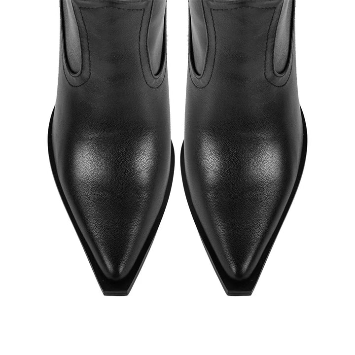 Stylish Matte Knee-High Boots