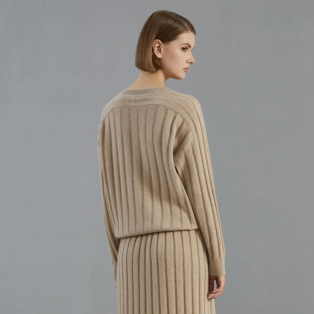 Luxury Cashmere Knitted Pullover Sweater