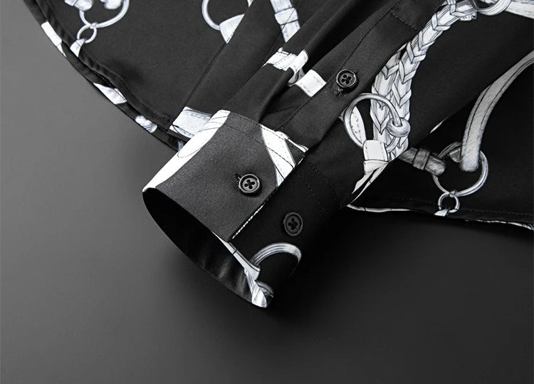 Smart Printed Casual Shirt