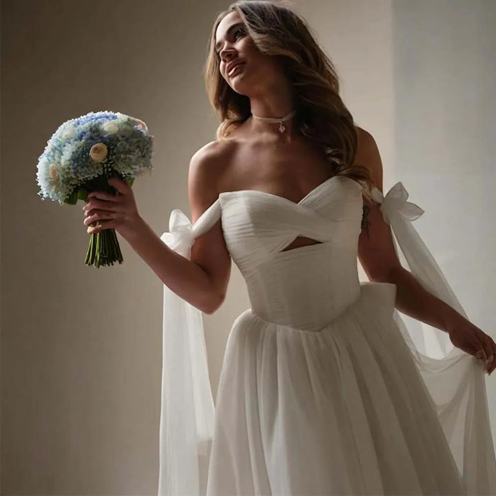 Enchanting A-Line Wedding Dress