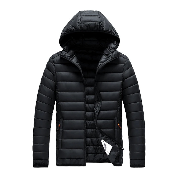 Casual Hooded Parka Coat With Detachable Hat