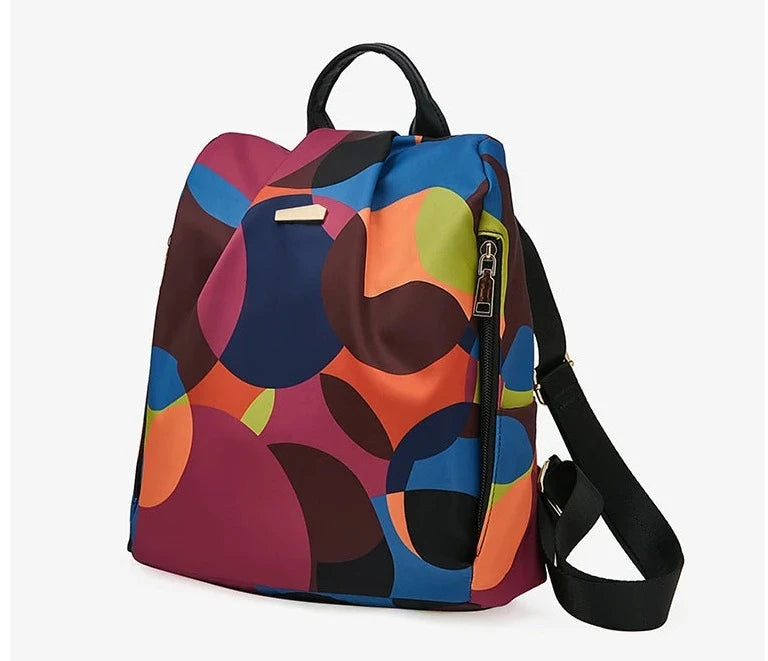 Anti-Theft Zipper Backpack