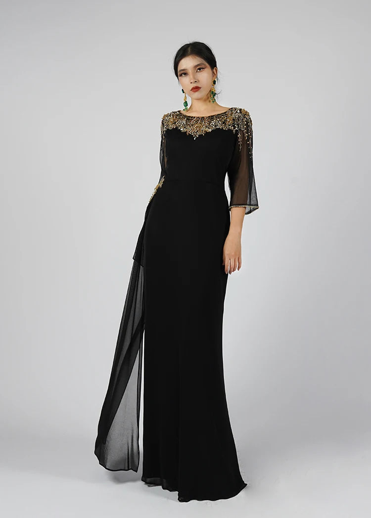 Effortlessly Elegant Fashion Evening Dress