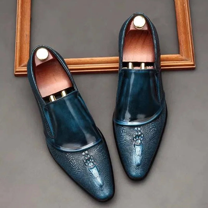 Timeless Shiny Patent Business Loafers