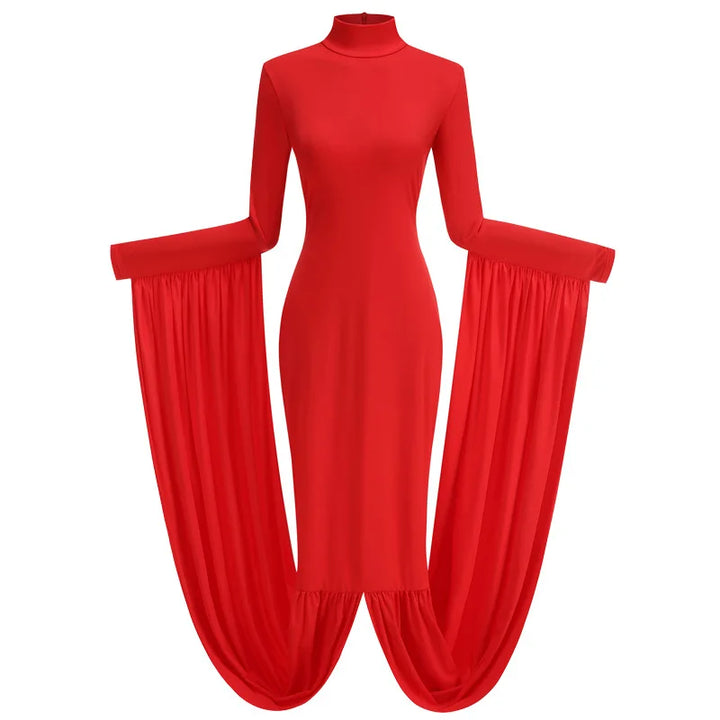 Fashionable Hem Gored Formal Party Dress