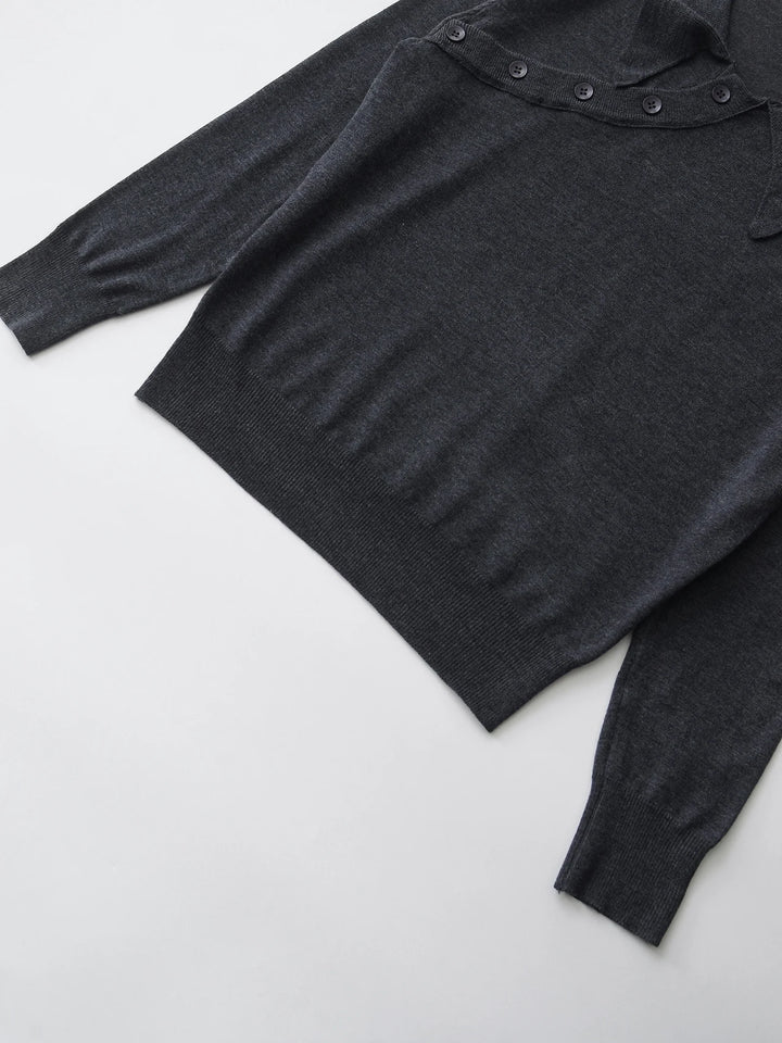 Simple Long Sleeves Women's Knitwear Pullover