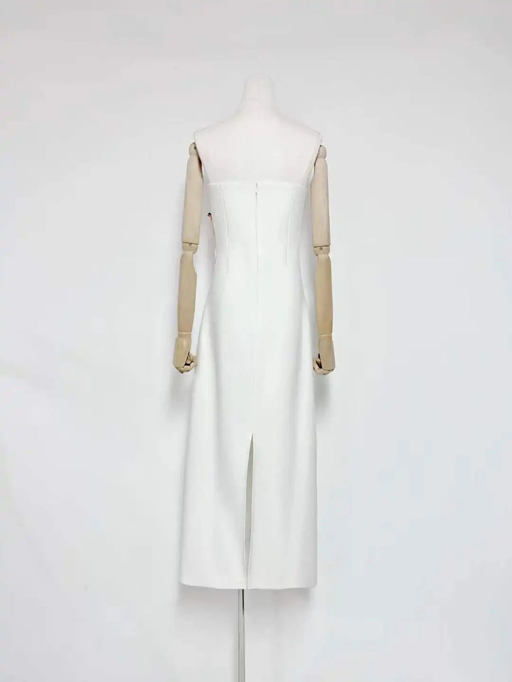 Timeless Off-Shoulder Maxi Dress