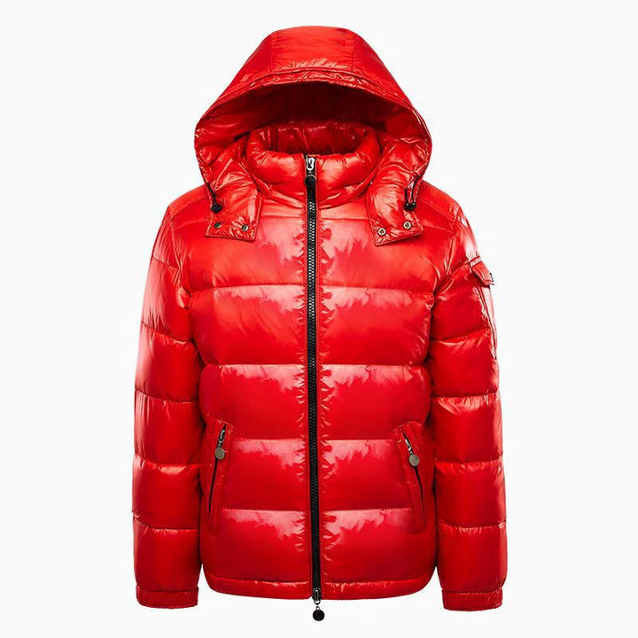 Shiny Thick Parka Ski Jacket