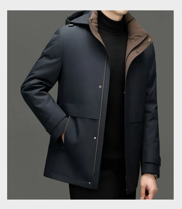 Premium Windproof Puffer Coat