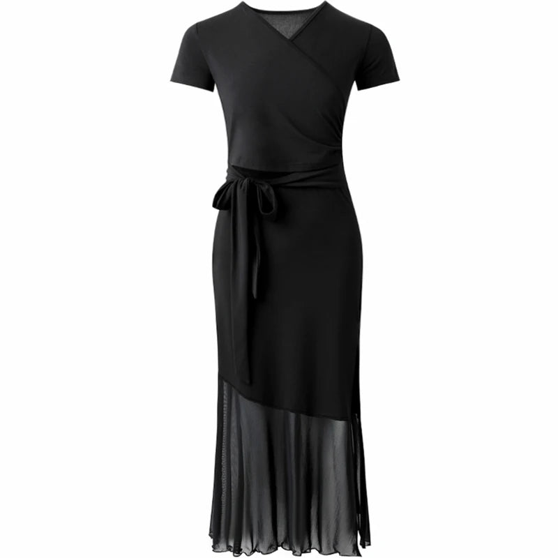 Stunning V-neck Latin Dance Dress