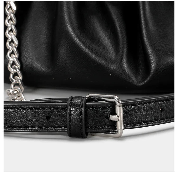 Punk Style Dumpling Armpit Bag