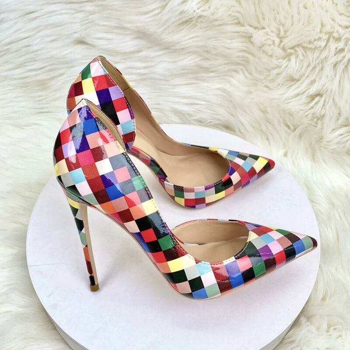 Side Hollow Women High Heels Banquet Shoes| All For Me Today