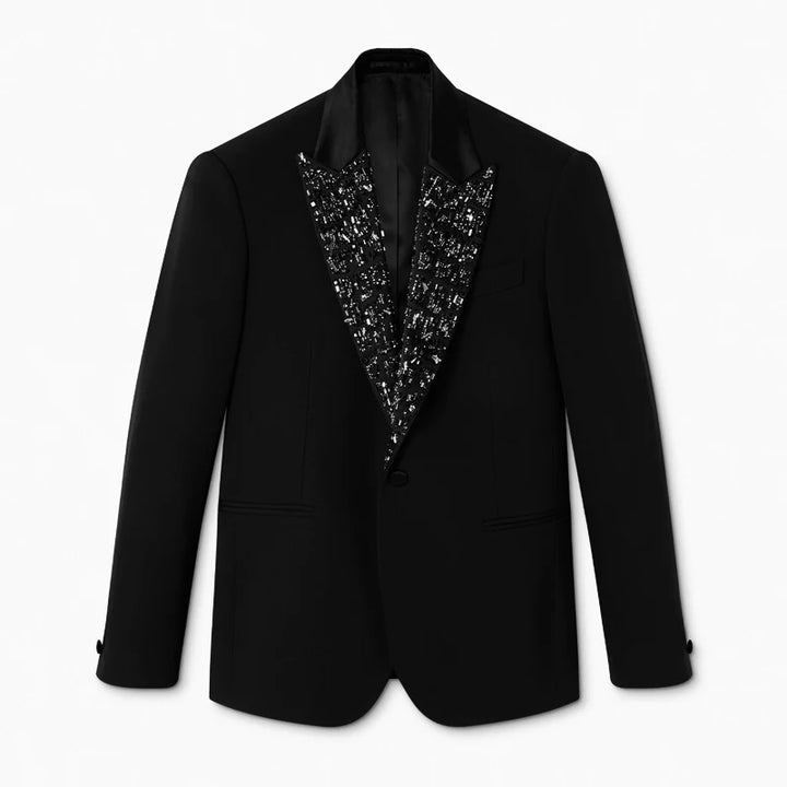 British Style Lapel Hot Diamonds Blazer