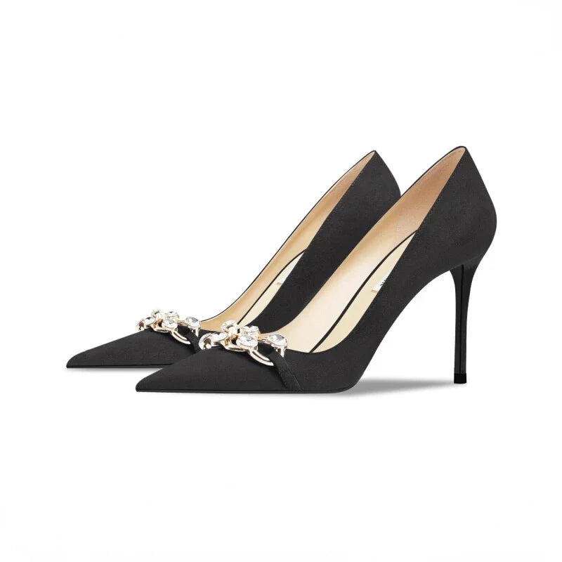 Trendy Pointed-toe Thin High Heels