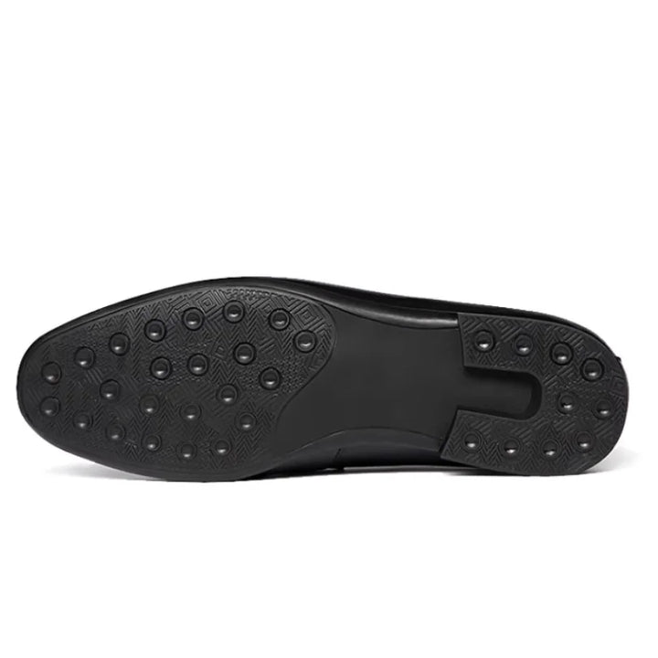 Stylish Genuine Leather Slip-On Loafers