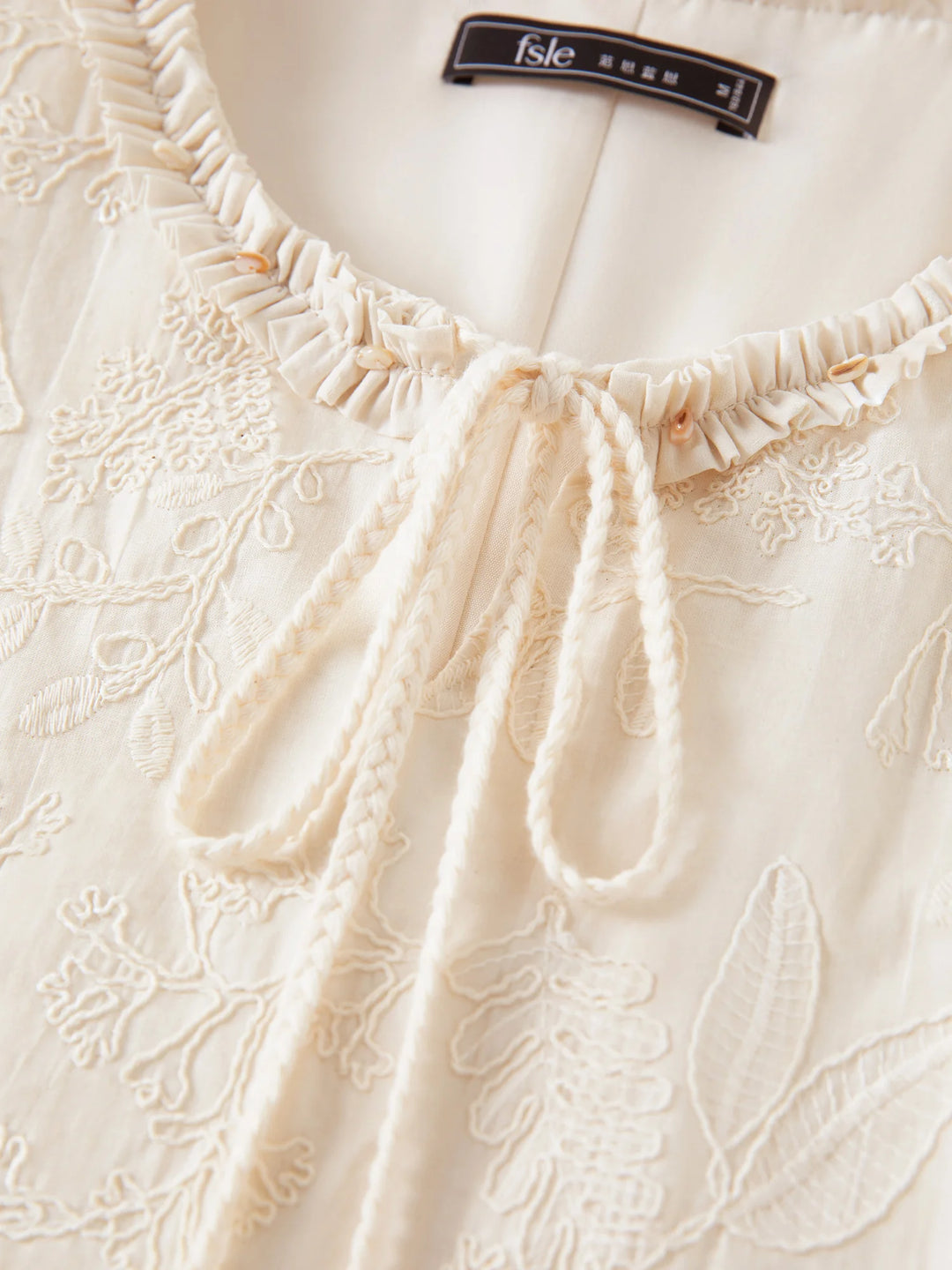 Premium Embroidered Midi Dress