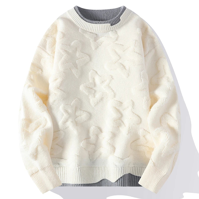 High-Quality Casual Knitted Pullover Sweater