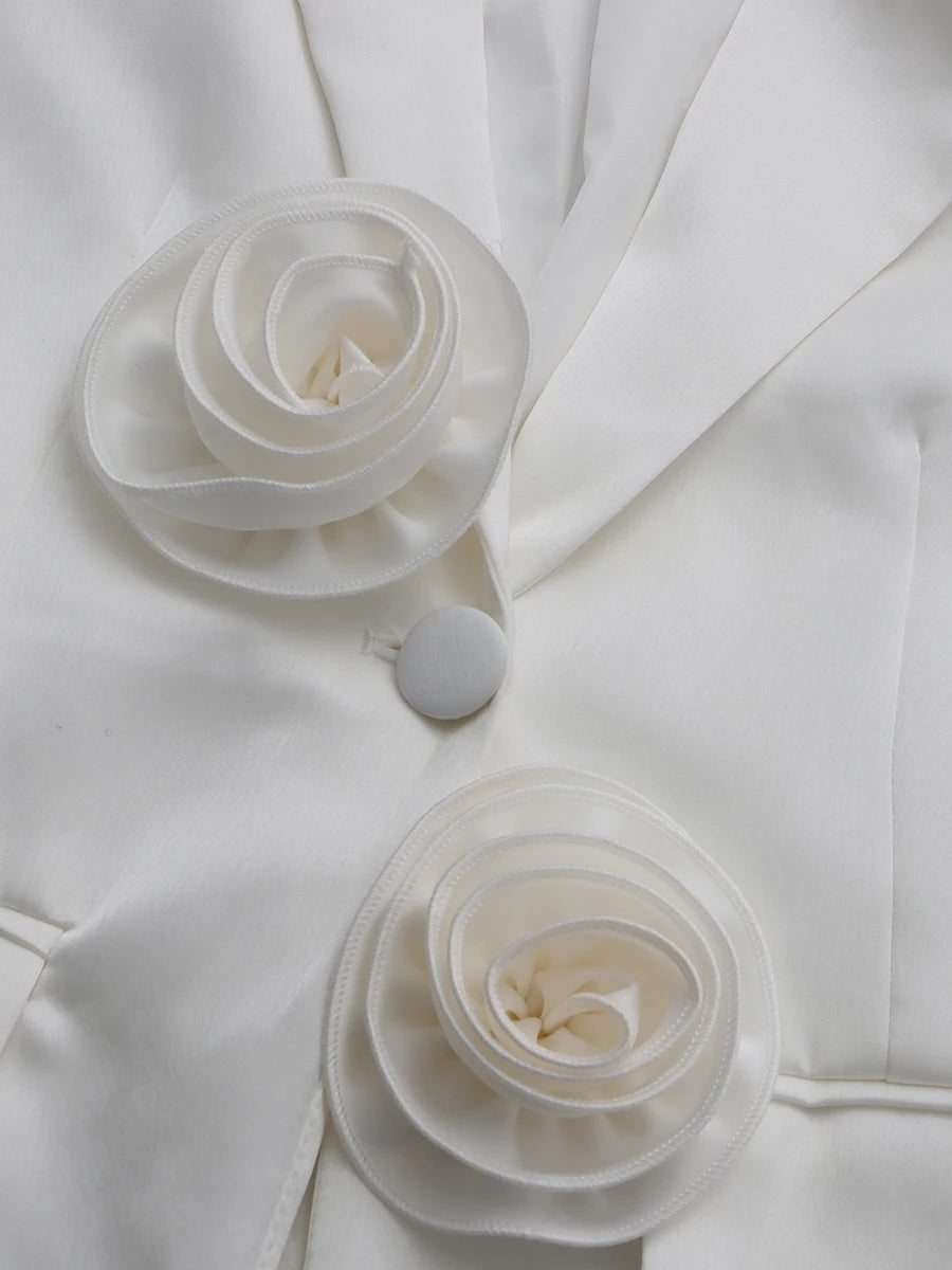 Courtly Spliced Bead Two-Pieces Skirt Set