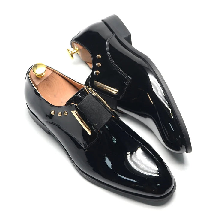 Luxury Patent Leather Evening Dress Shoes