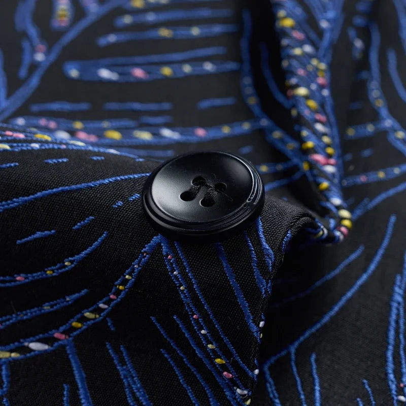 Formal Jacquard Blazer