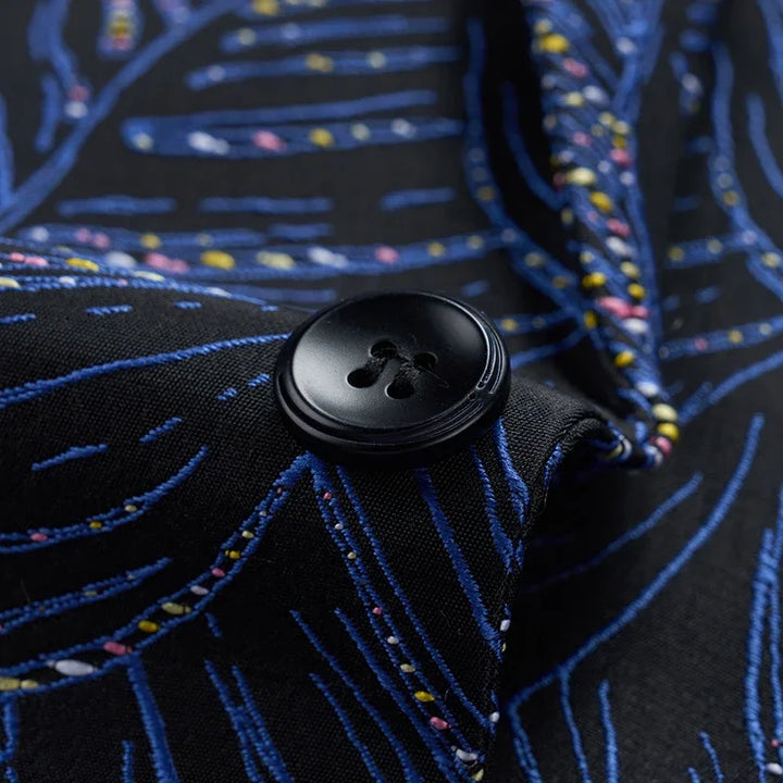 Formal Jacquard Blazer