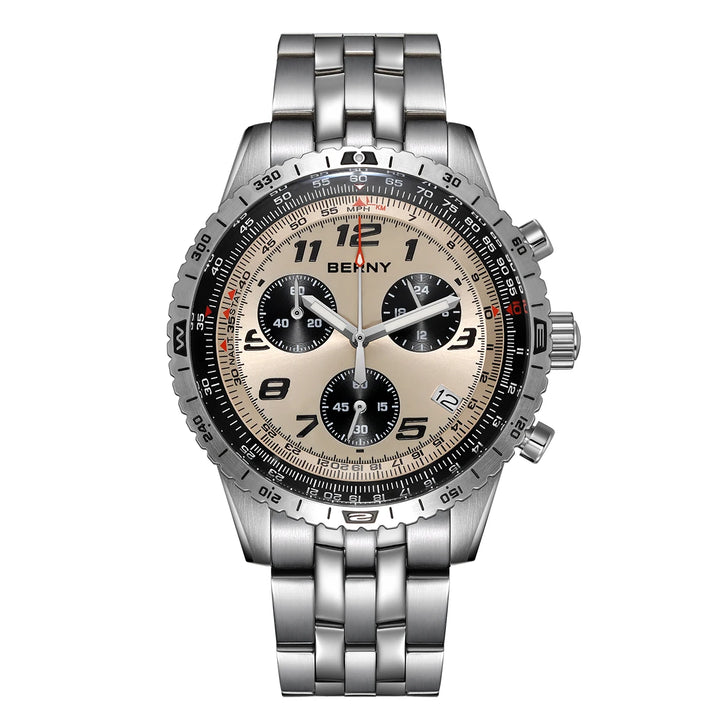 Stylish Sapphire Luminous Quartz Watch