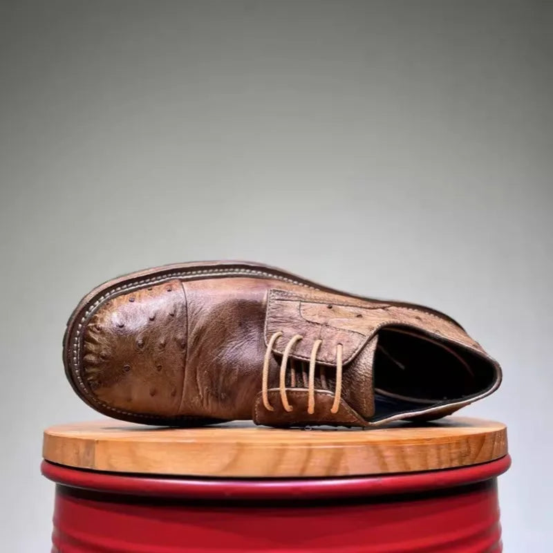 Comfortable Lace-Up Derby Shoes