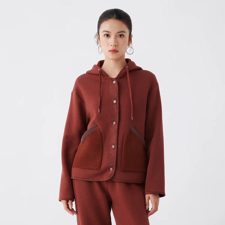 Premium Wool Blend Staple Hoodie