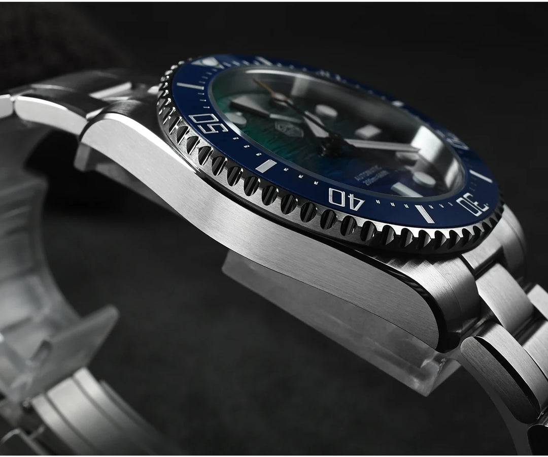 Regal Waves Texture Dial Mechanical Watch