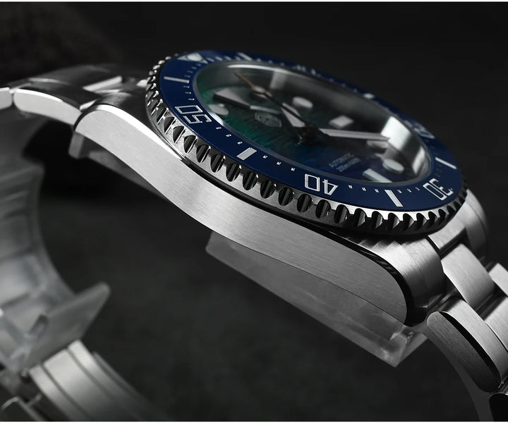 Regal Waves Texture Dial Mechanical Watch