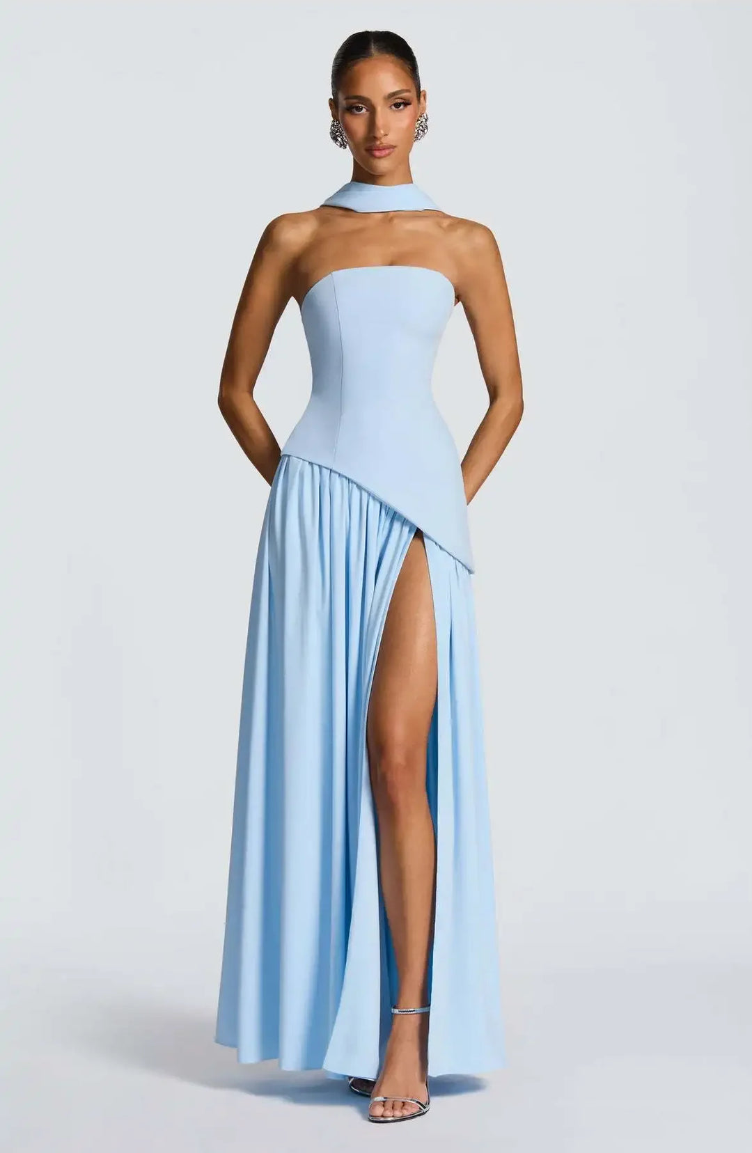 Glamorous High Split Long Dress