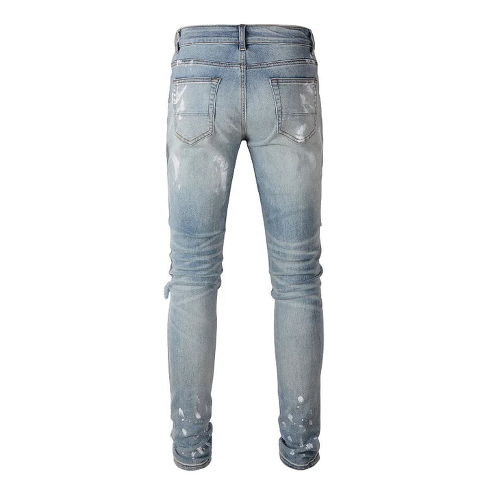 High Street Skinny Stretch Denim Jeans Pants