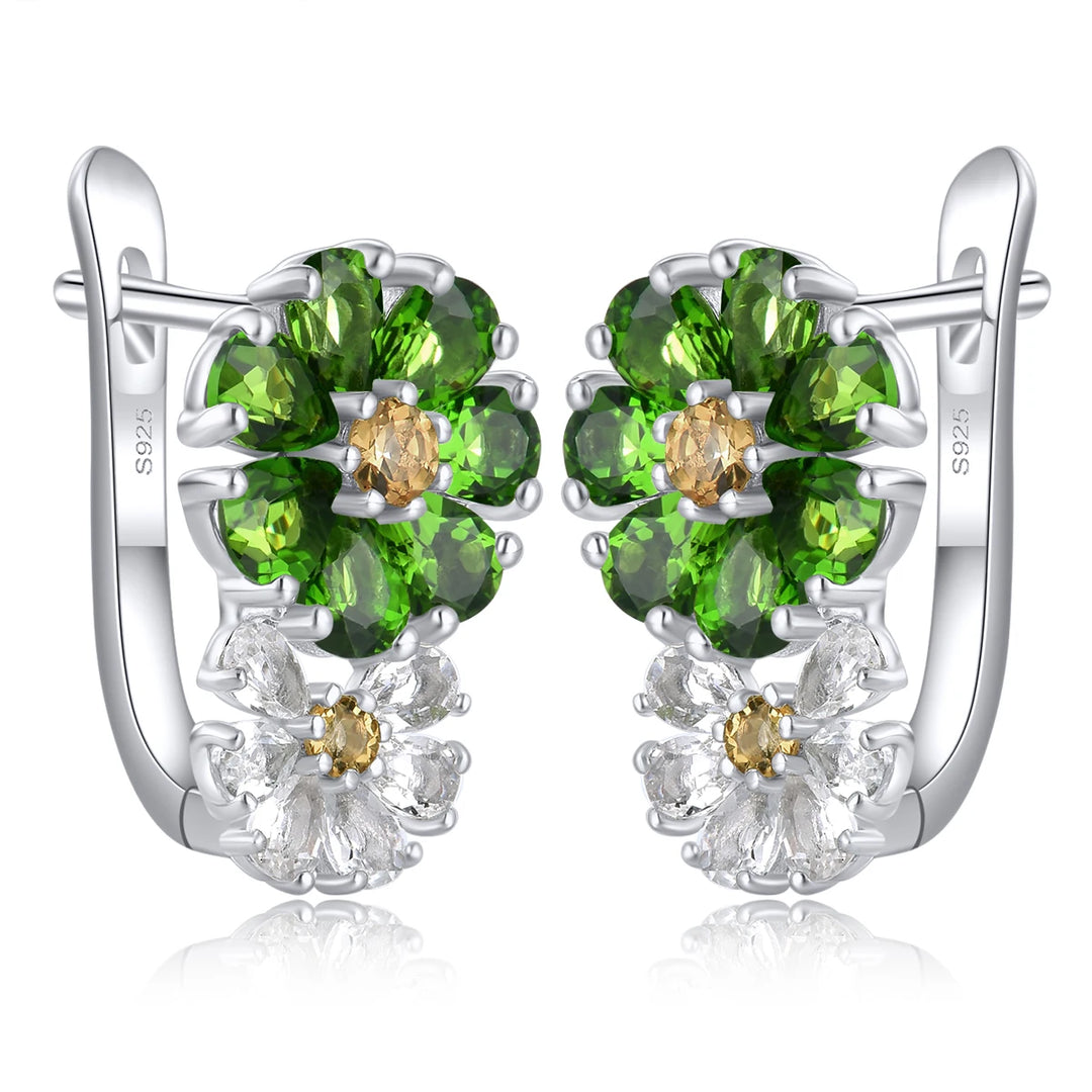 Exquisite Genuine Birthstone Earrings