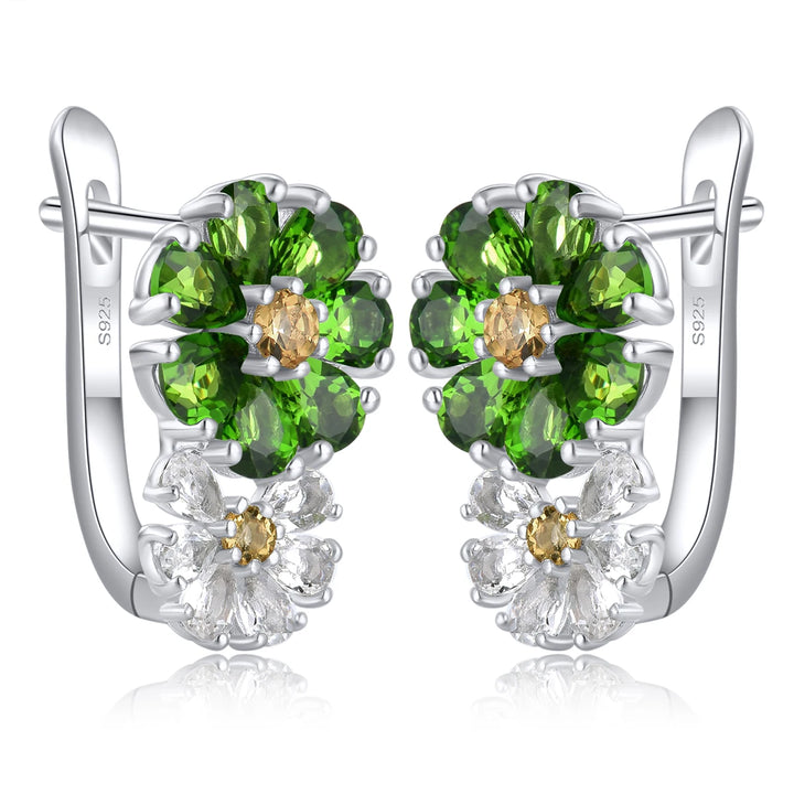 Exquisite Genuine Birthstone Earrings