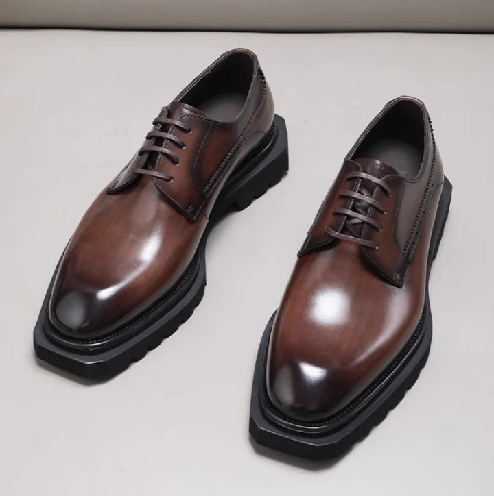 High-End Square Toe Formal Shoes