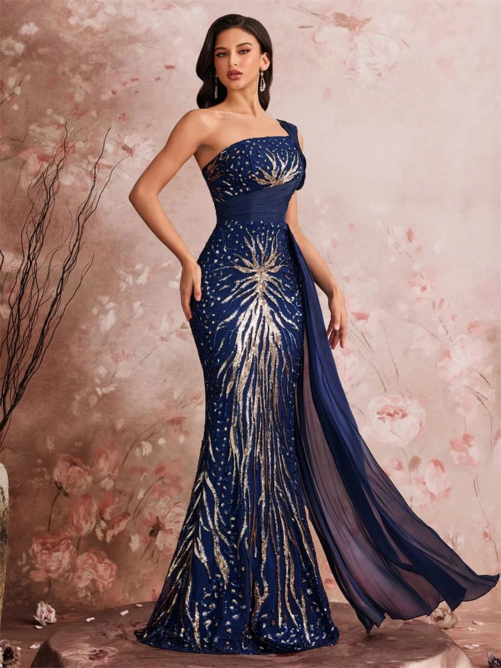Glorious Sequins Formal Evening Dress