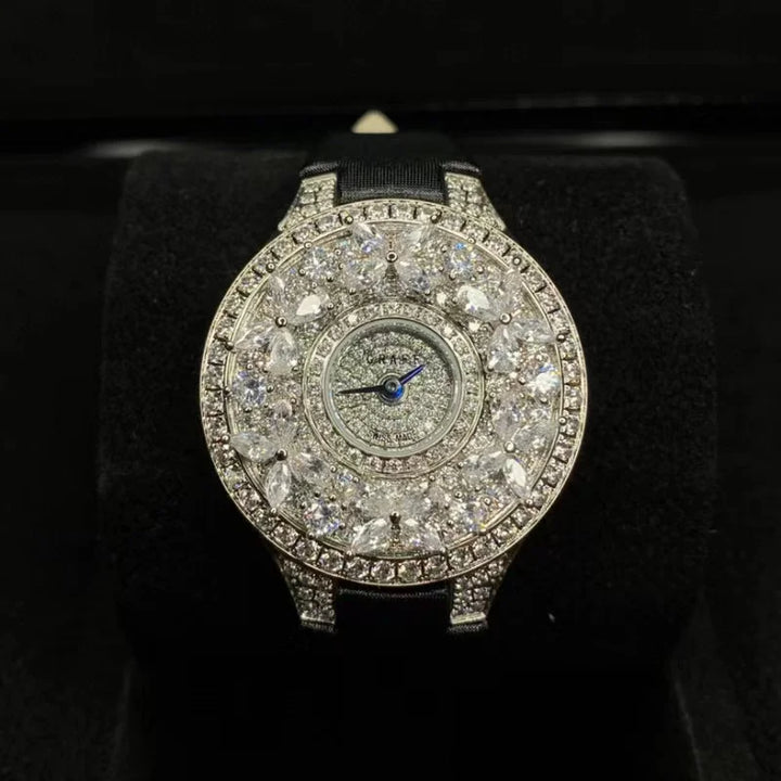 Elegant Colorful Jewel Wristwatch