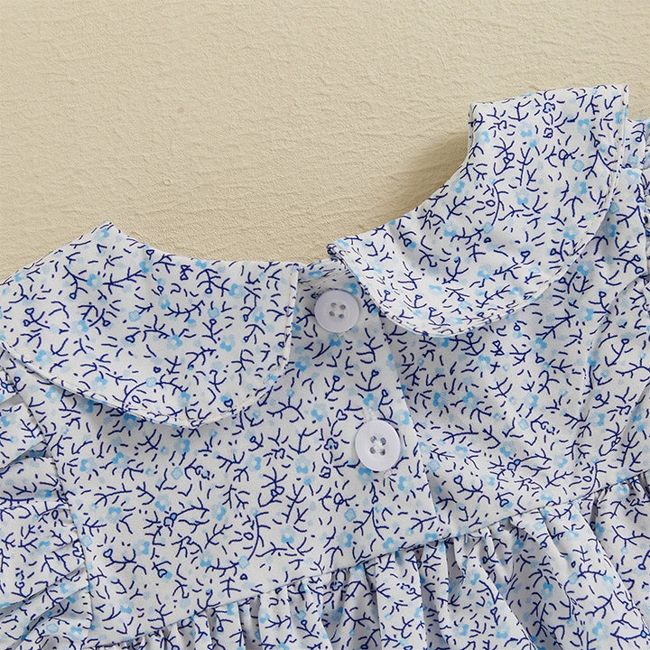 Beautiful Floral Embroidered Romper